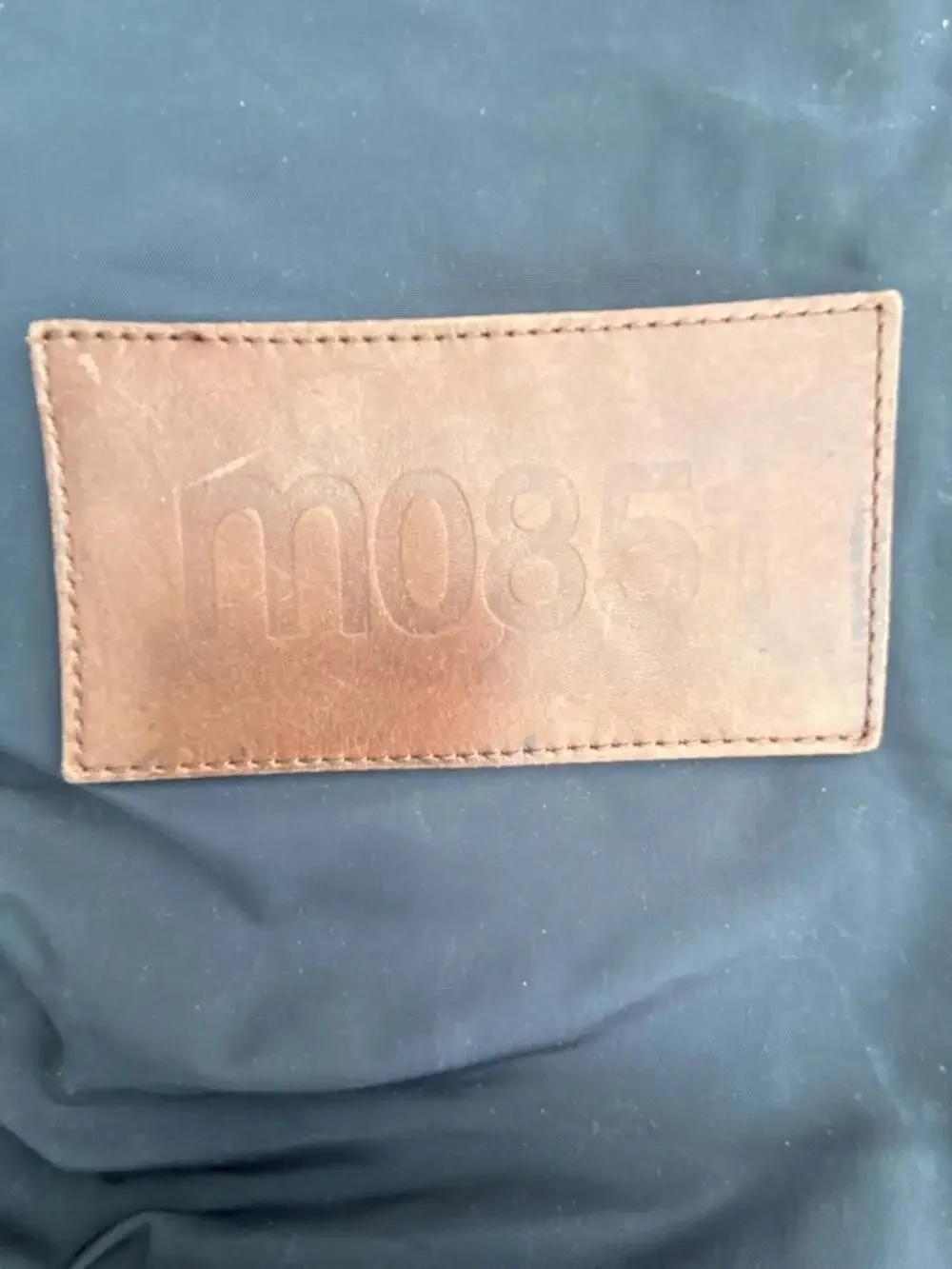 m0851 30th Anniversary Nylon Tote Bag Leather Straps Black Canada Rare